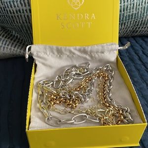 Kendra Scott necklace.